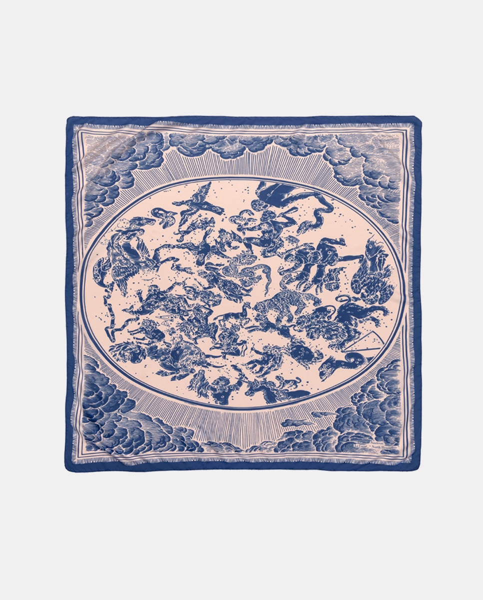 Foulard à imprimé fantaisie