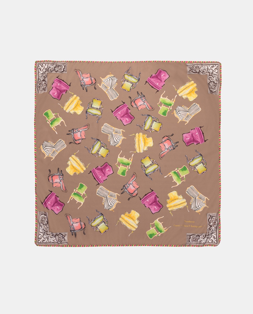 Foulard imprimé fantaisie