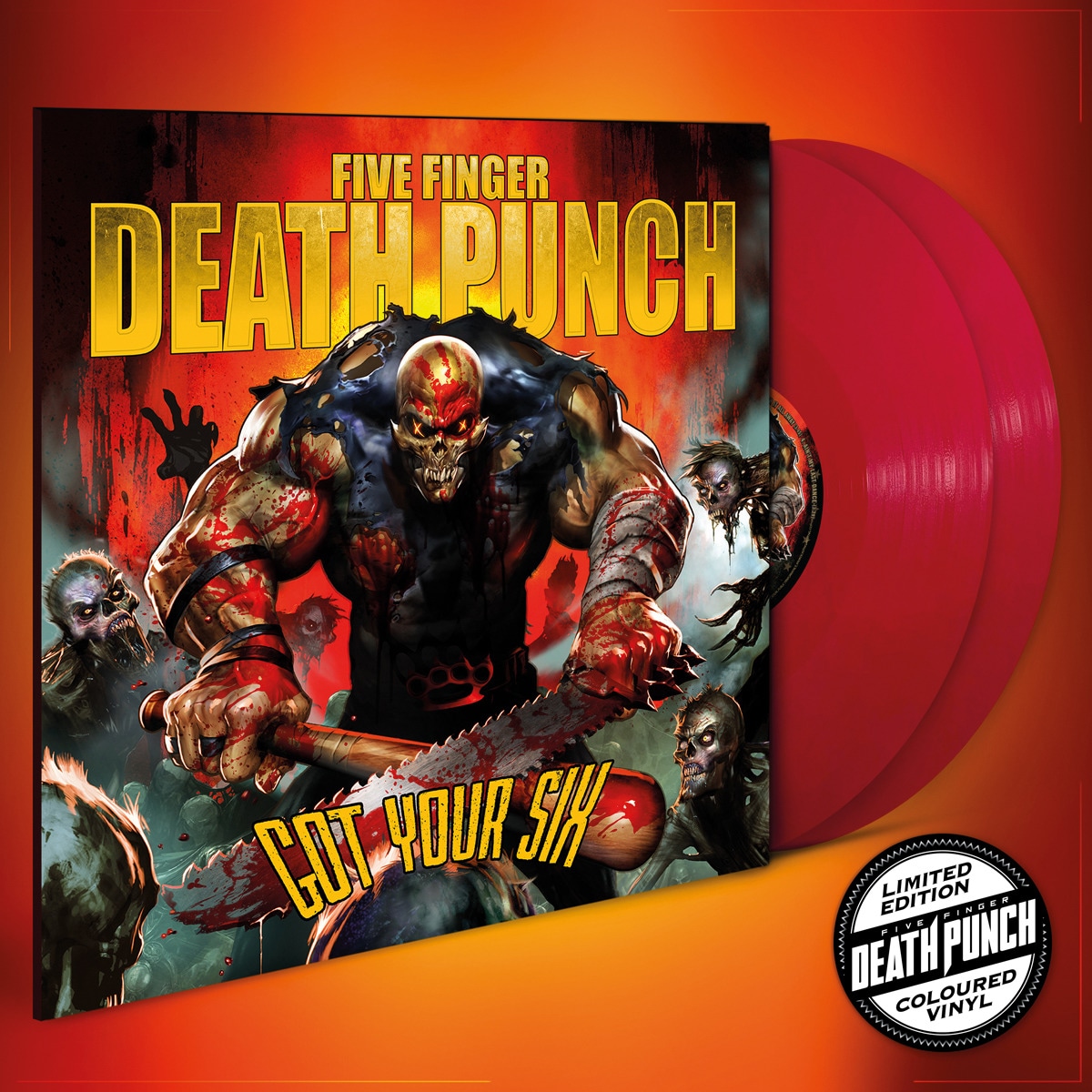 Got Your Six (Edição Color) (2 LP-Vinil) Vermelho-2