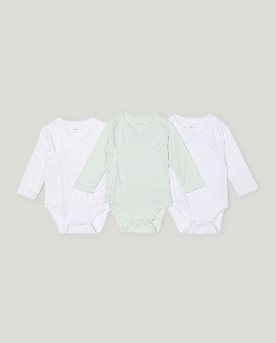 Lot trois bodies nouveauné