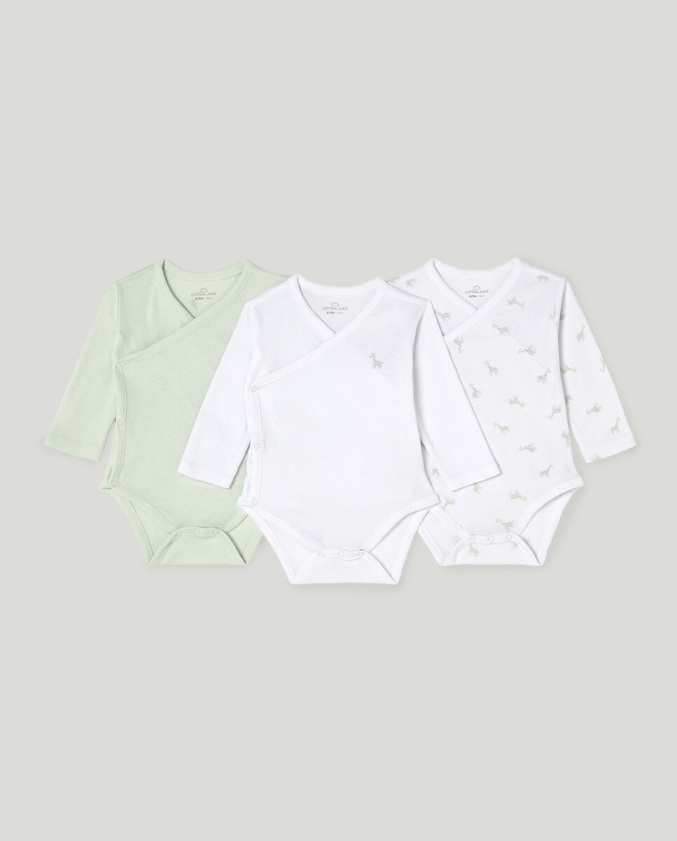 Lot trois bodies nouveauné