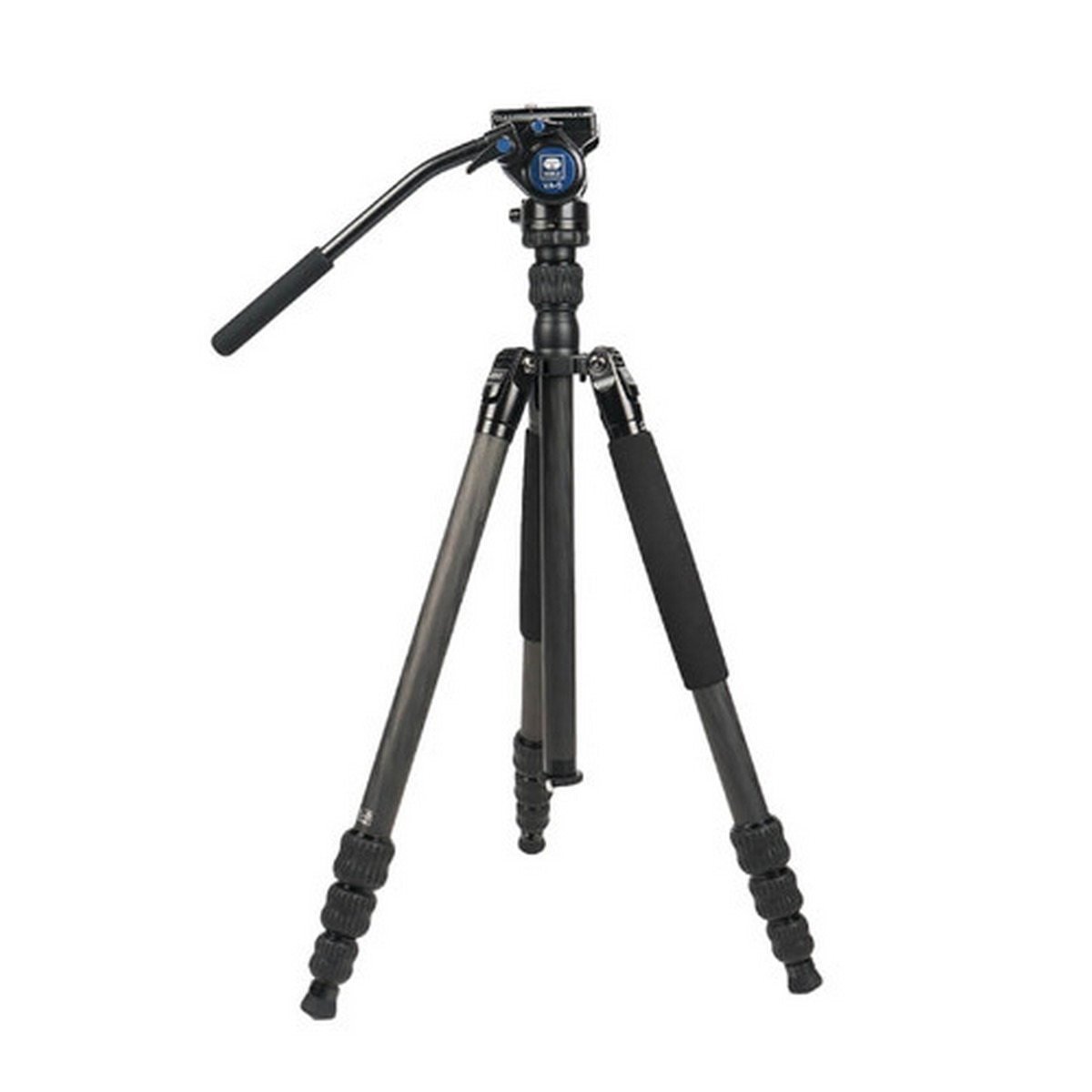 Tripé Sirui Traveler VC CF com cabeça VA5 1