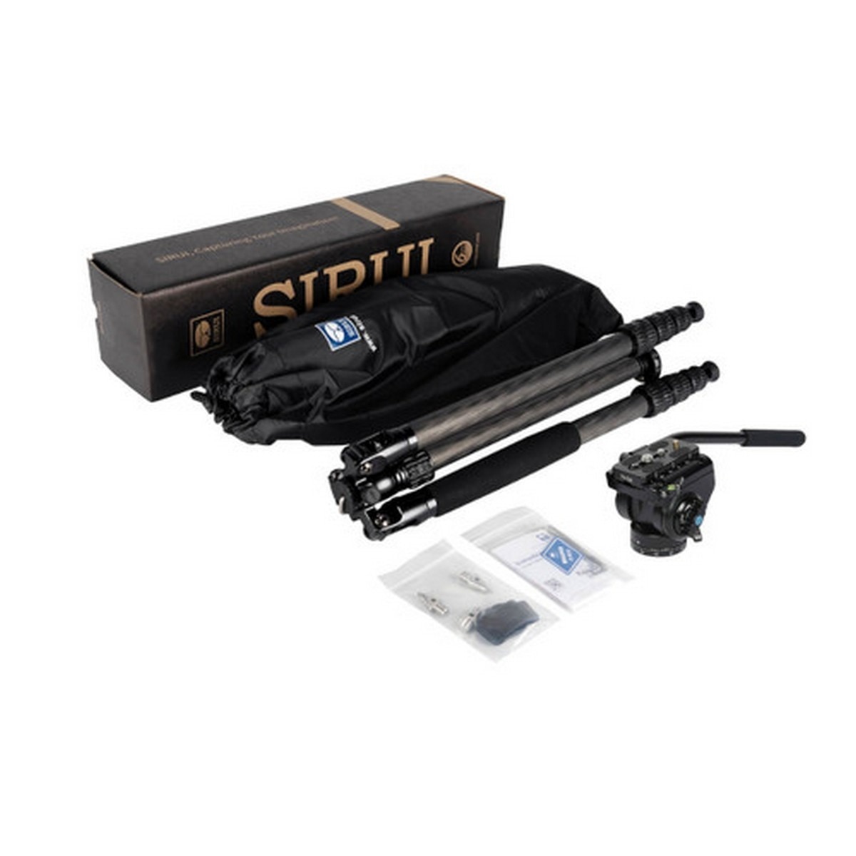 Tripé Sirui Traveler VC CF com cabeça VA5 7