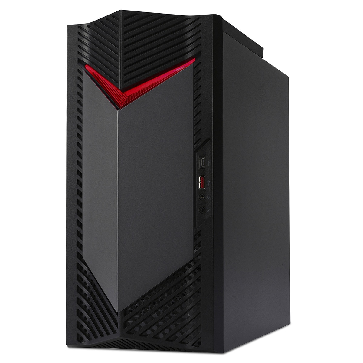 Sobremesa Gaming Acer Nitro N50-650, i5, 16GB, 512GB SSD, GeForce RTX 3050 8GB, Sin SO Negro-3