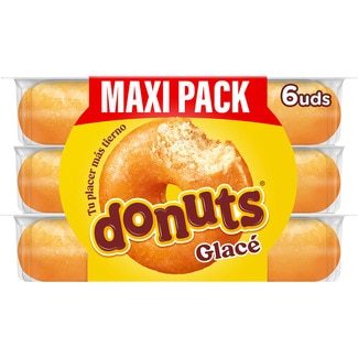 Glacé 6 unidades estuche 312 g - Donuts