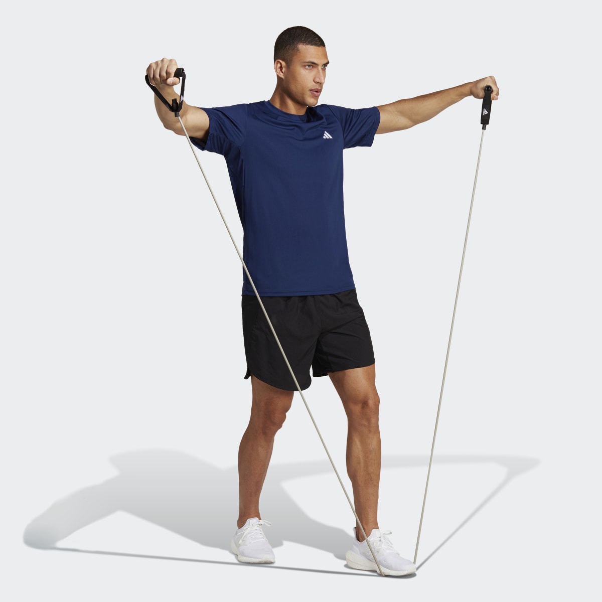 T-shirt de Homem Train Essentials Comfort Azul-4