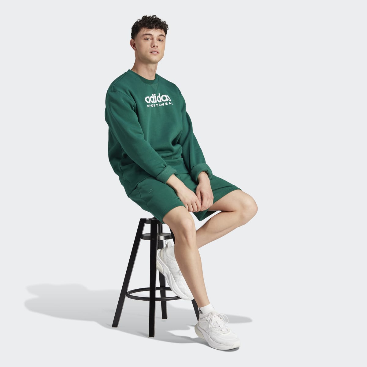 Sweatshirt de Homem ALL SZN Graphic Verde-4
