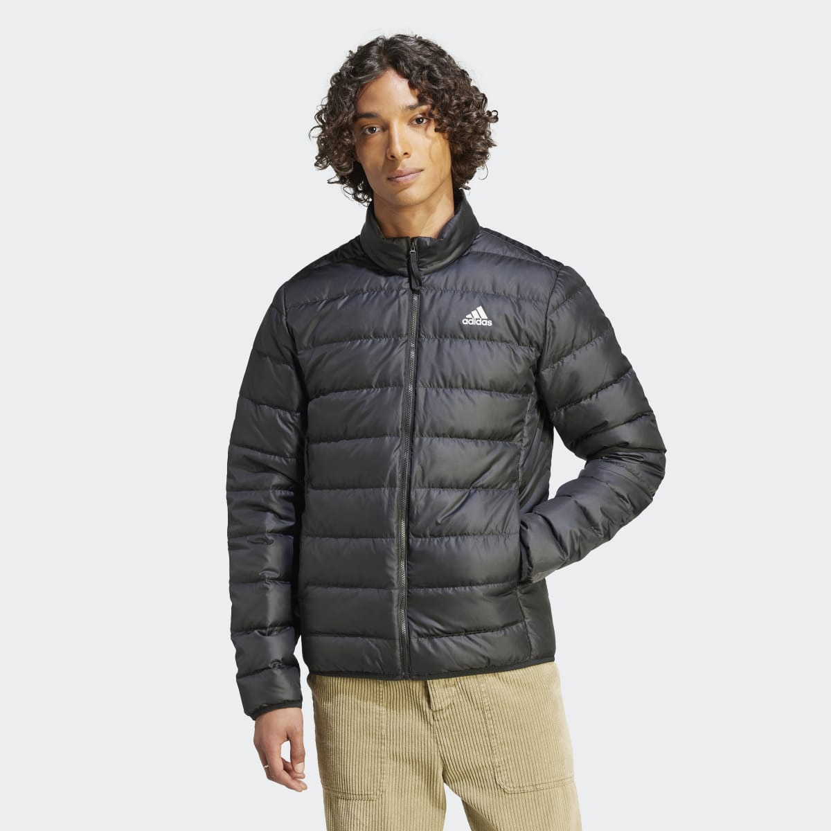 Casaco de Homem Essentials Light Down Preto-1