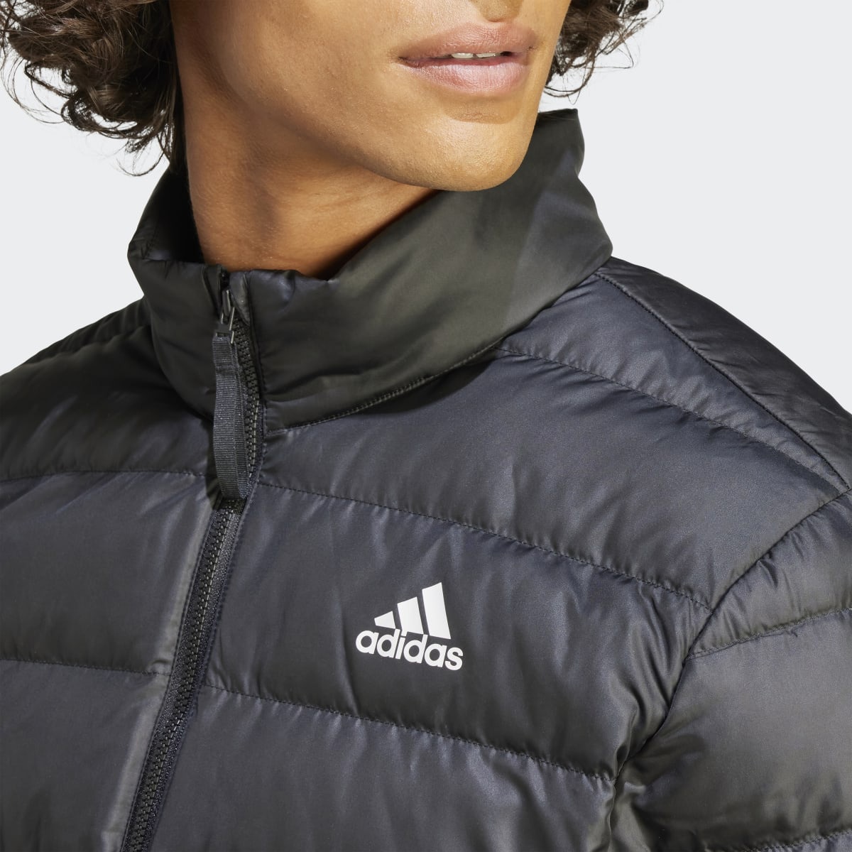 Casaco de Homem Essentials Light Down Preto-3