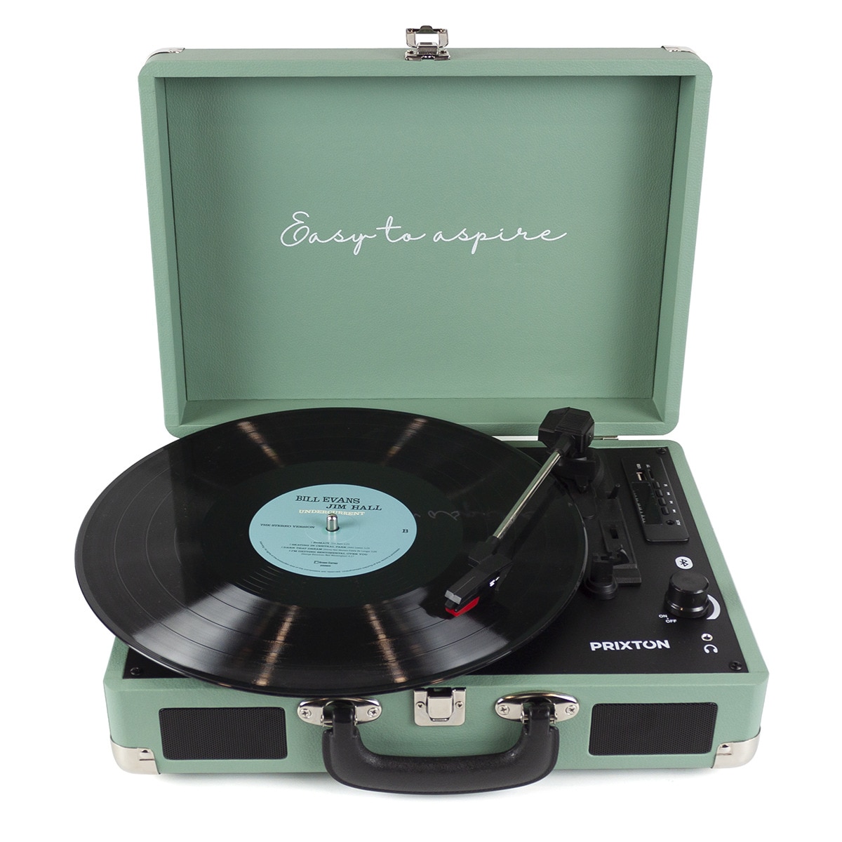 Tocadiscos convertidor Prixton VC400 Bluetooth Mint-5