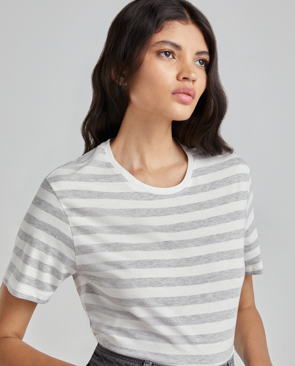 Tshirt basic à manches courtes