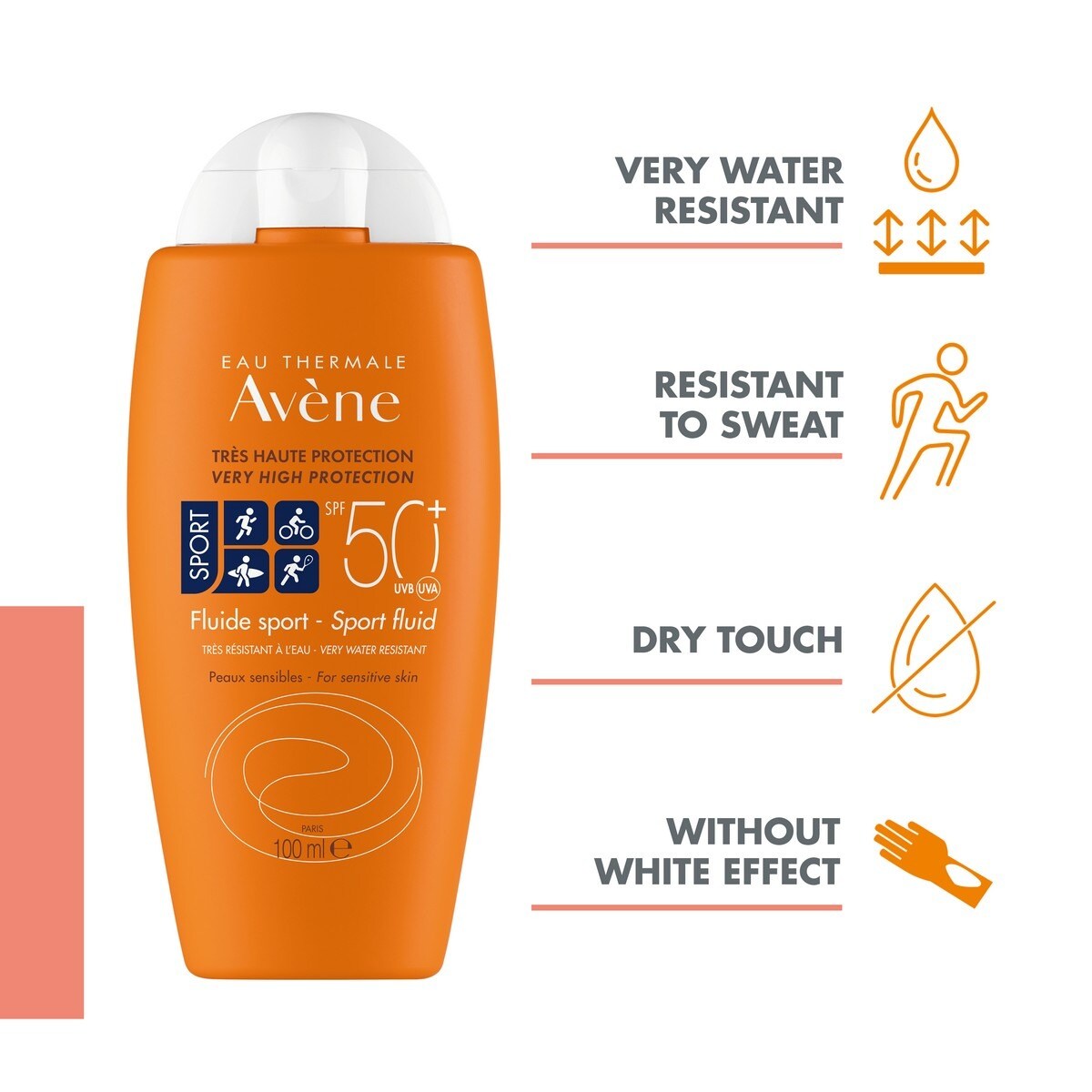 Protetor Solar Fluido Sport SPF 50+ - 100 ml 4