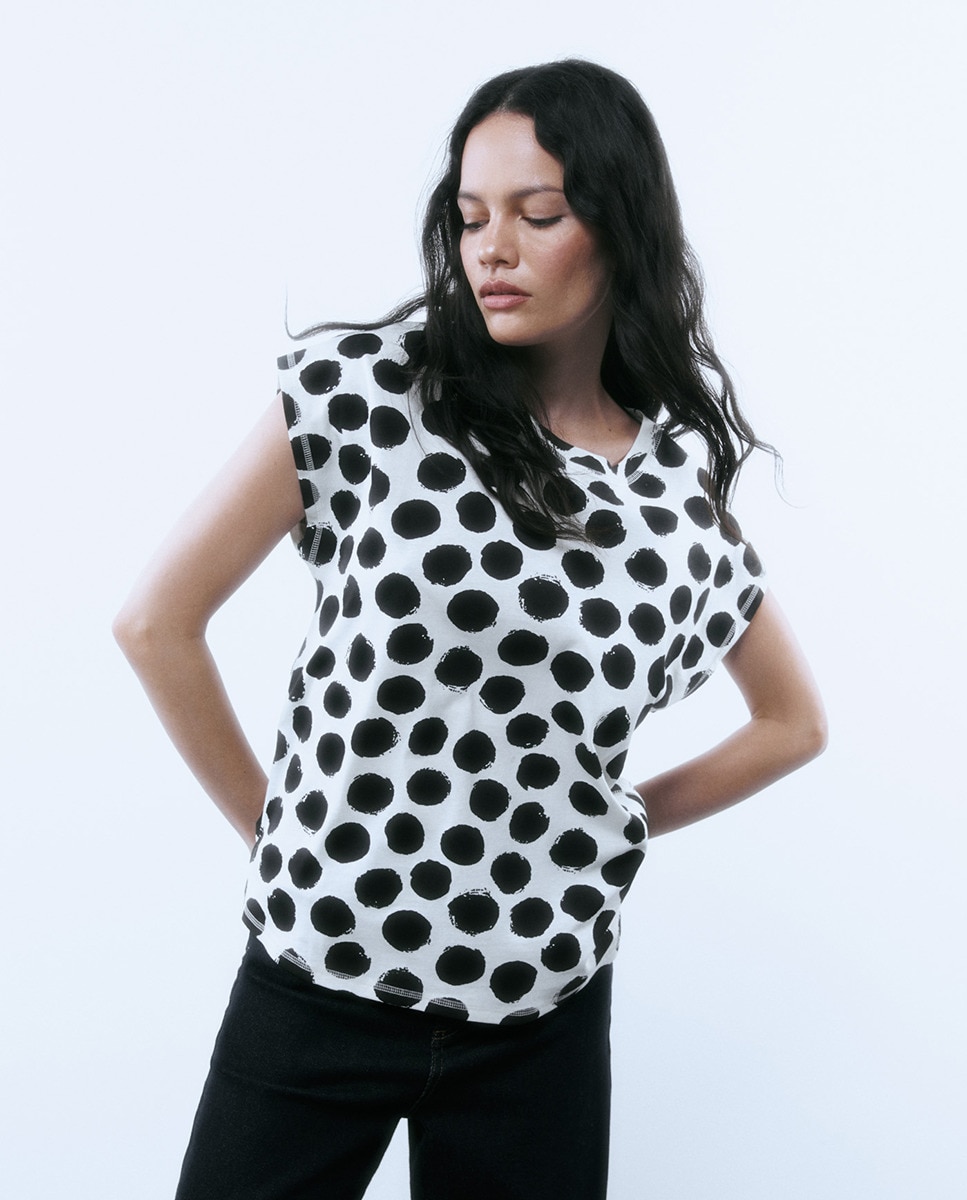 Tshirt basique imprimé