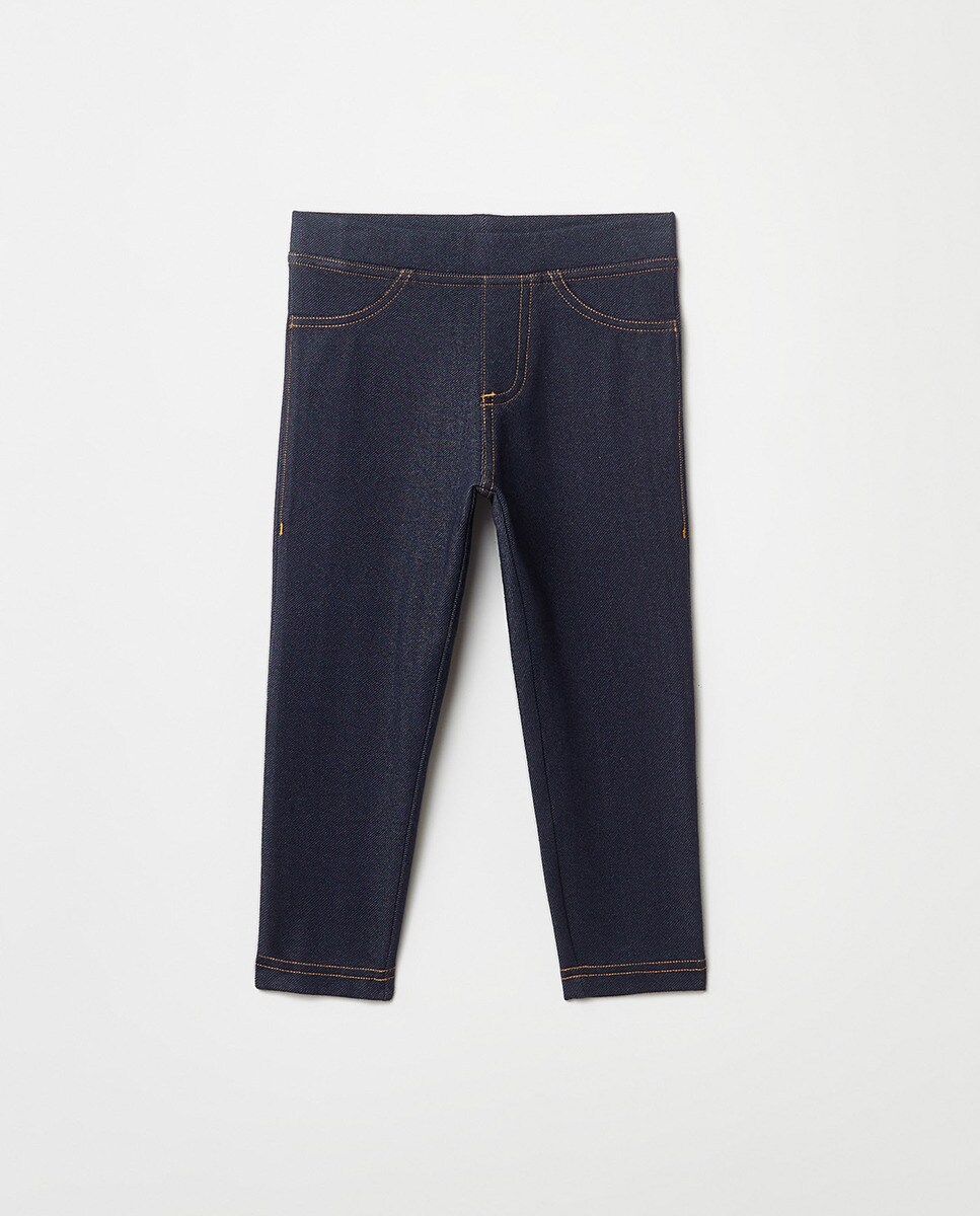 Leggings denim knit