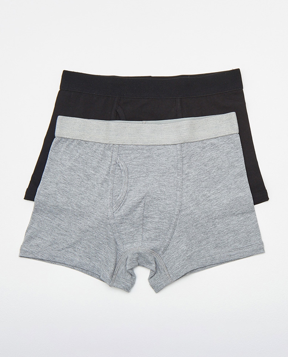 Pack de dois boxers em várias cores Multicolor-1