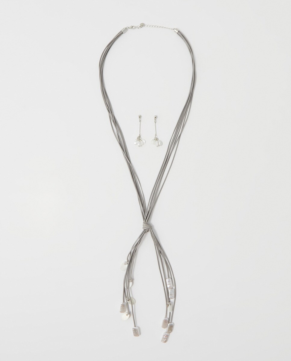 Ensemble cordons perles