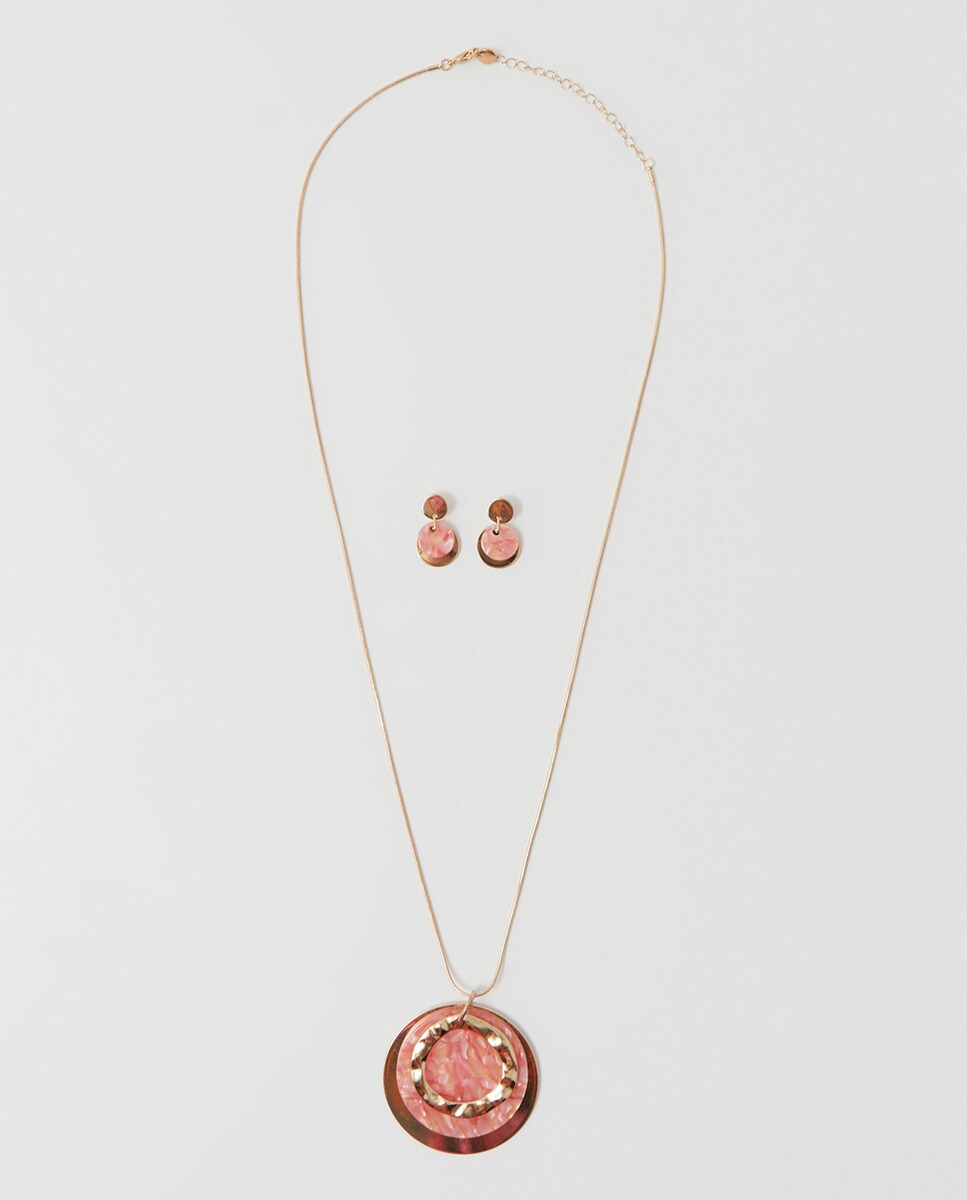 Ensemble créoles résine