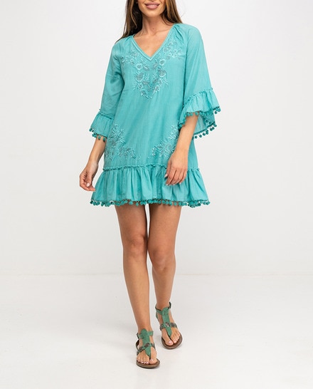 Vestido color turquesa — oferta en Primeriti