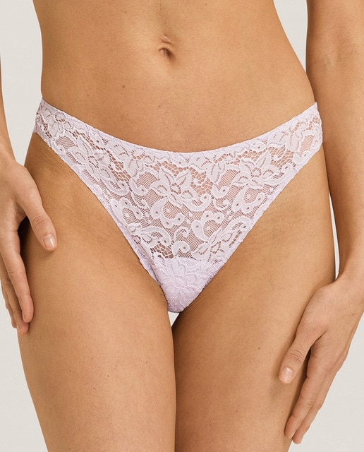 Imagen 0 de Tanga de encaje francés