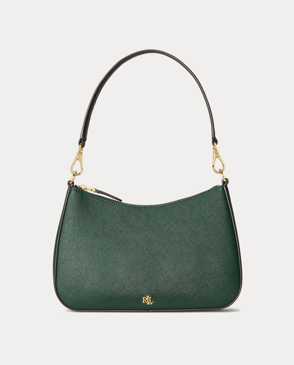 Sac hobo moyen Danni foncé avec logo en métal