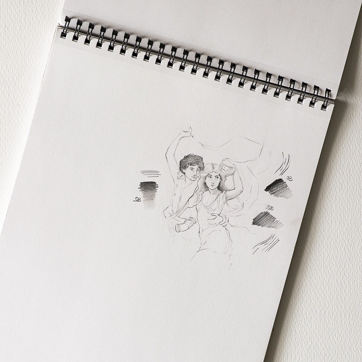 Bloc  dibujo A3 Amperse Beige-2
