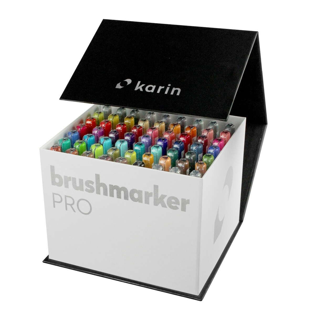 Pack 60  rotuladores lettering +3 blenders Brushmarker pro Karin Multicolor-1