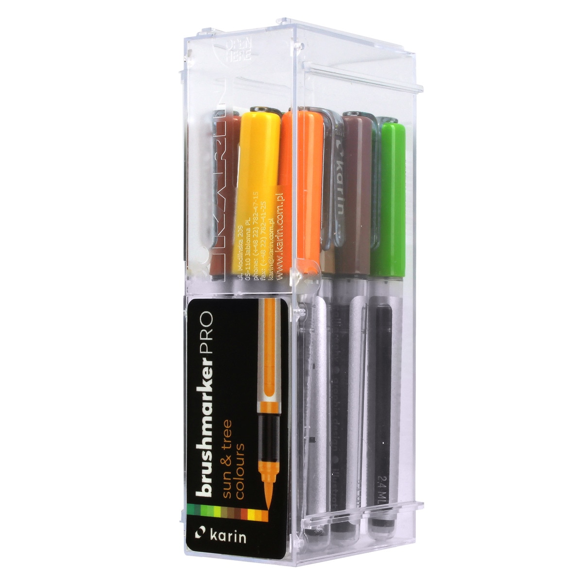 Set 12 rotuladores lettering  sun and tree  Brushmarker pro Karin 2