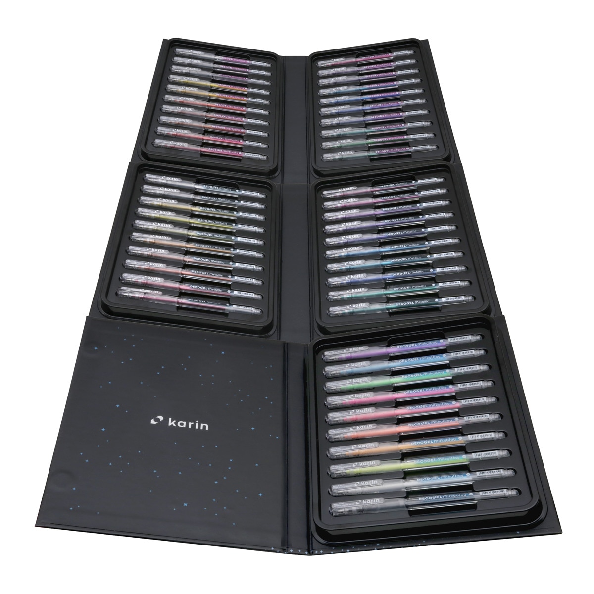 Set decogel 50 + 10 refills gratis pigmento metalico de Karin Multicolor-2
