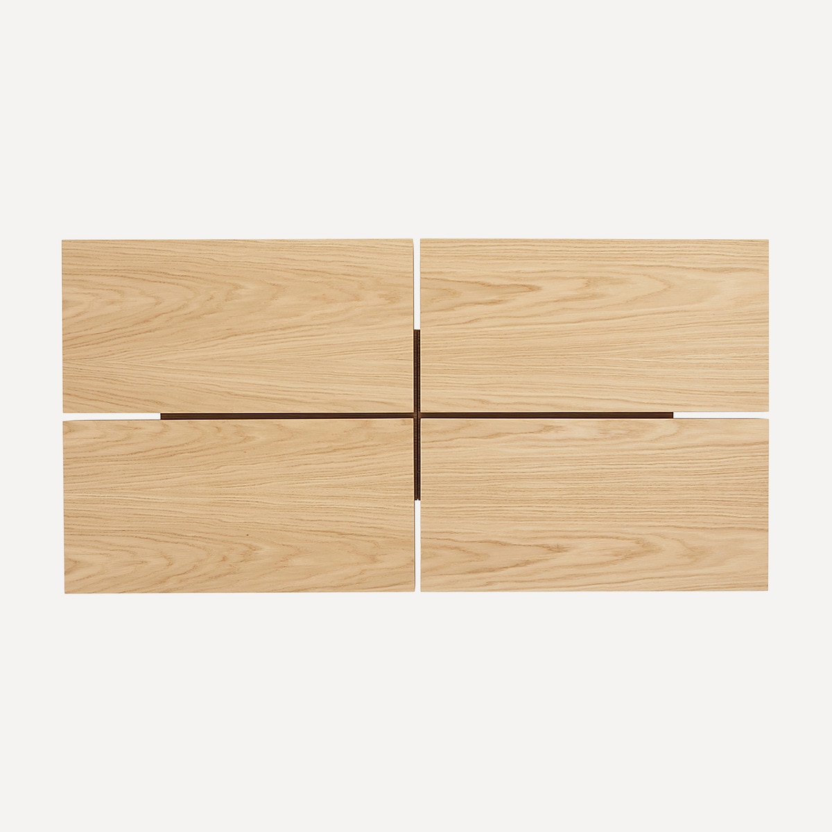 Mesa de centro rectangular de roble Lisboa Room - El Corte Inglés Roble-3