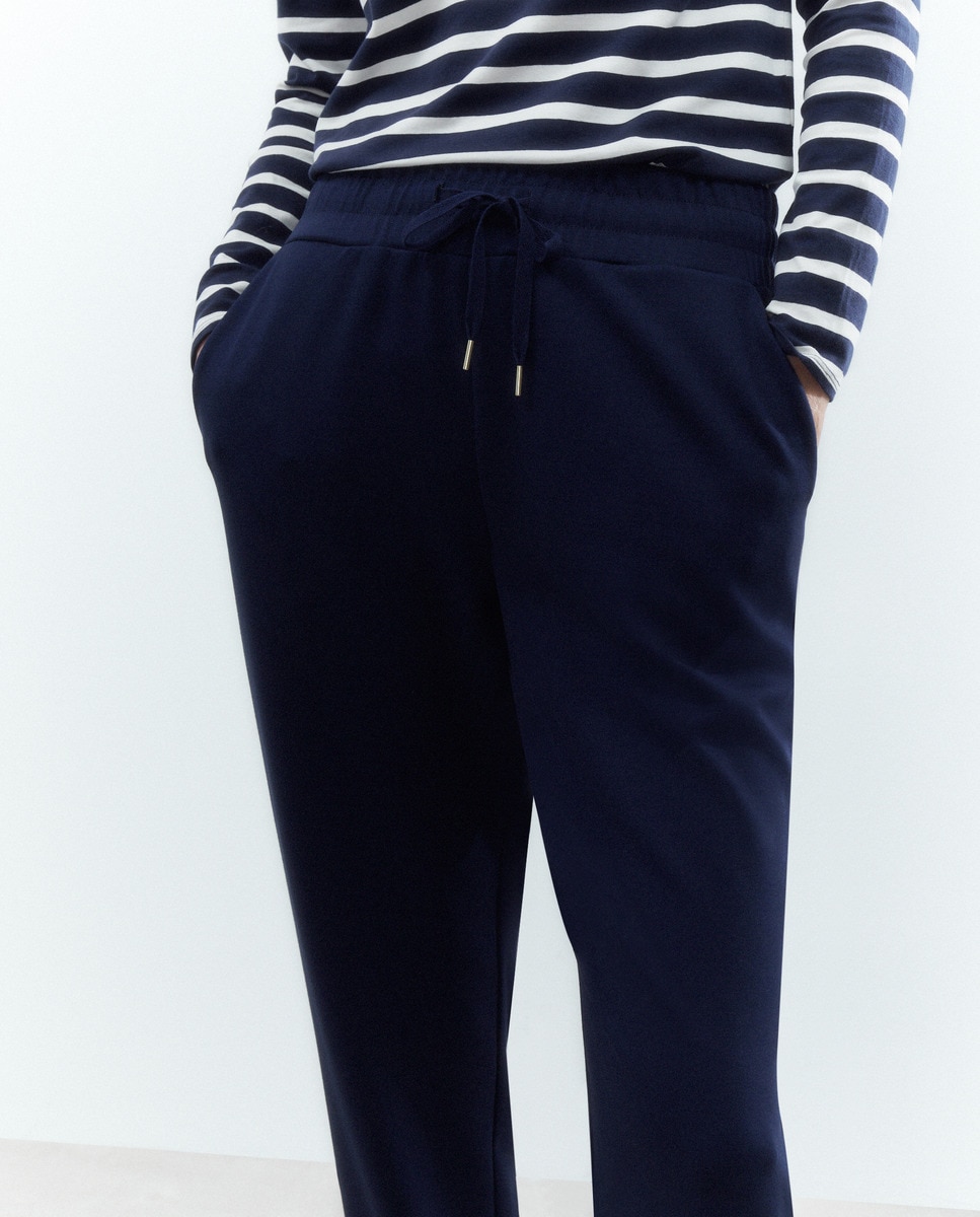 Joggers Lisas Azul-marinho-6