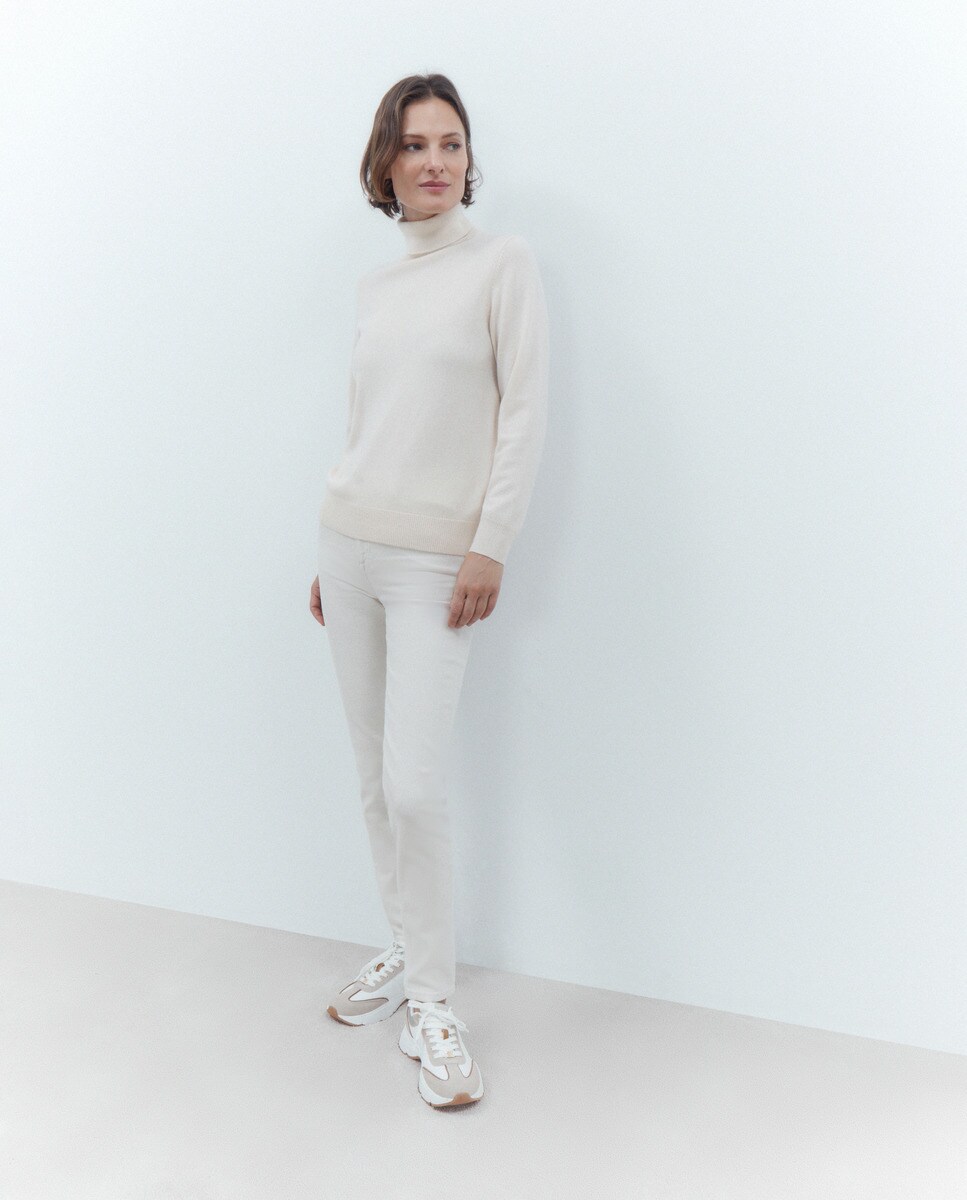 Jean push up semicigarette