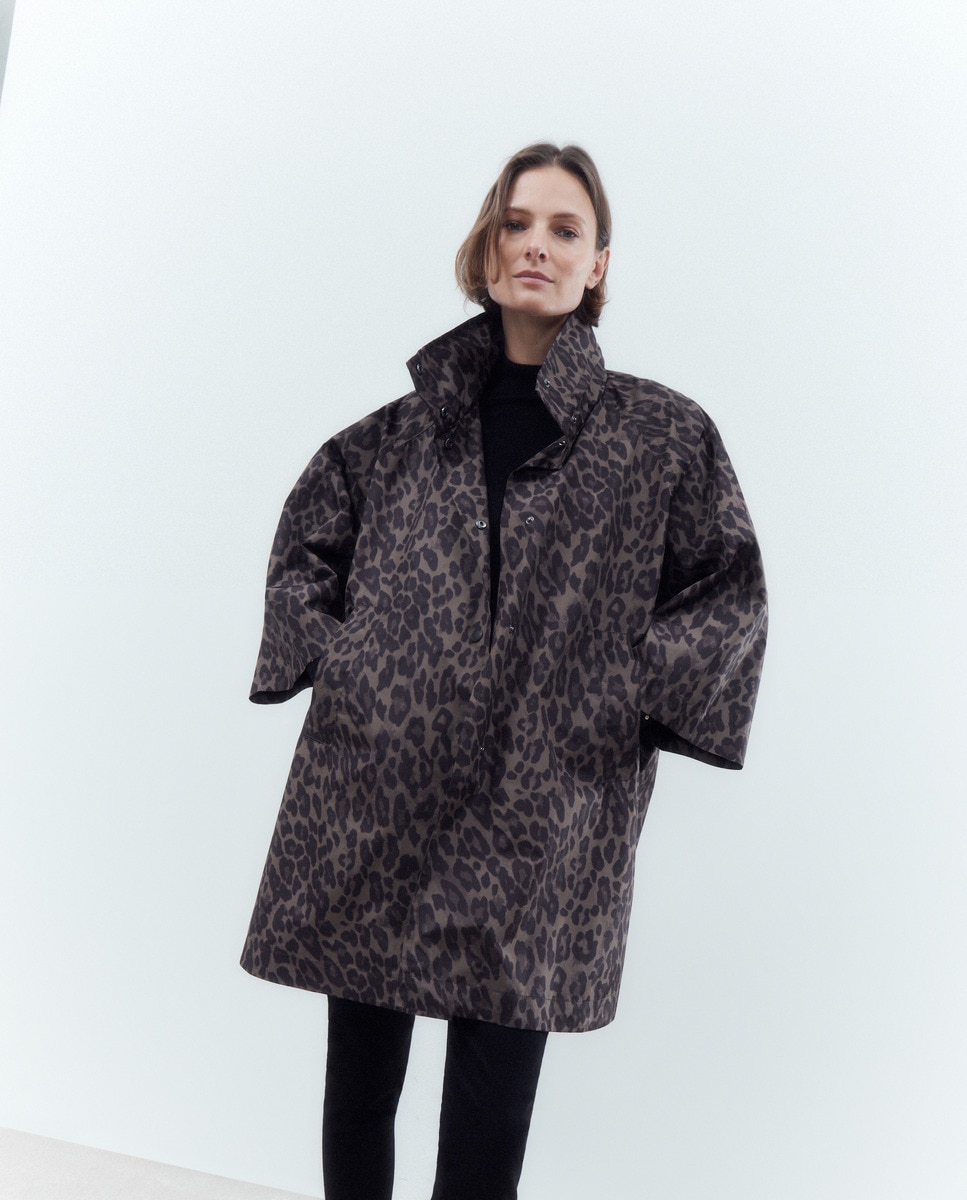Cape de pluie animal print