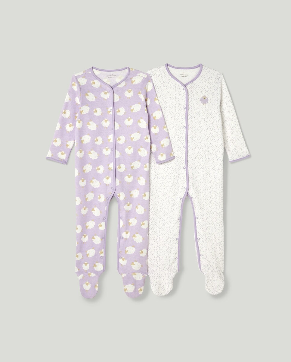 Lot de deux grenouillères