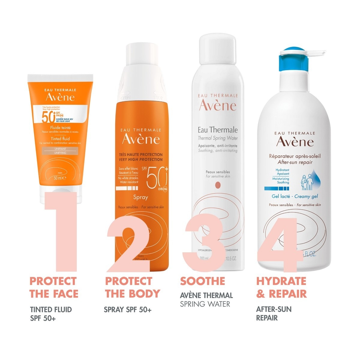 Emulsão com Cor Protecção Solar 50+ SP Avène 7