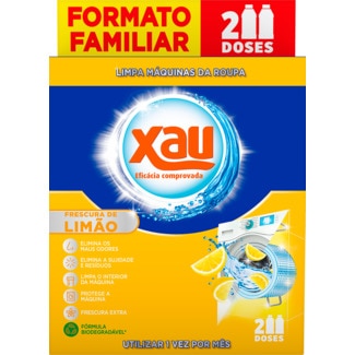 Limpa Máquinas de Roupa Frescura de Limão Pack 2 embalagem 250 ml - Xau