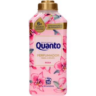 Amaciador para a Roupa Perfumador Rosas embalagem 36 doses - Quanto