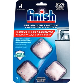 Limpa Máquinas de Loiça embalagem 3 unidades - Finish