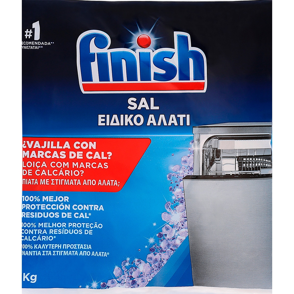 Sal para Máquina de Loiça embalagem 1 kg