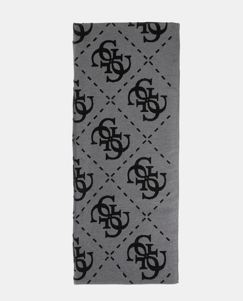 Foulard à imprimé logo