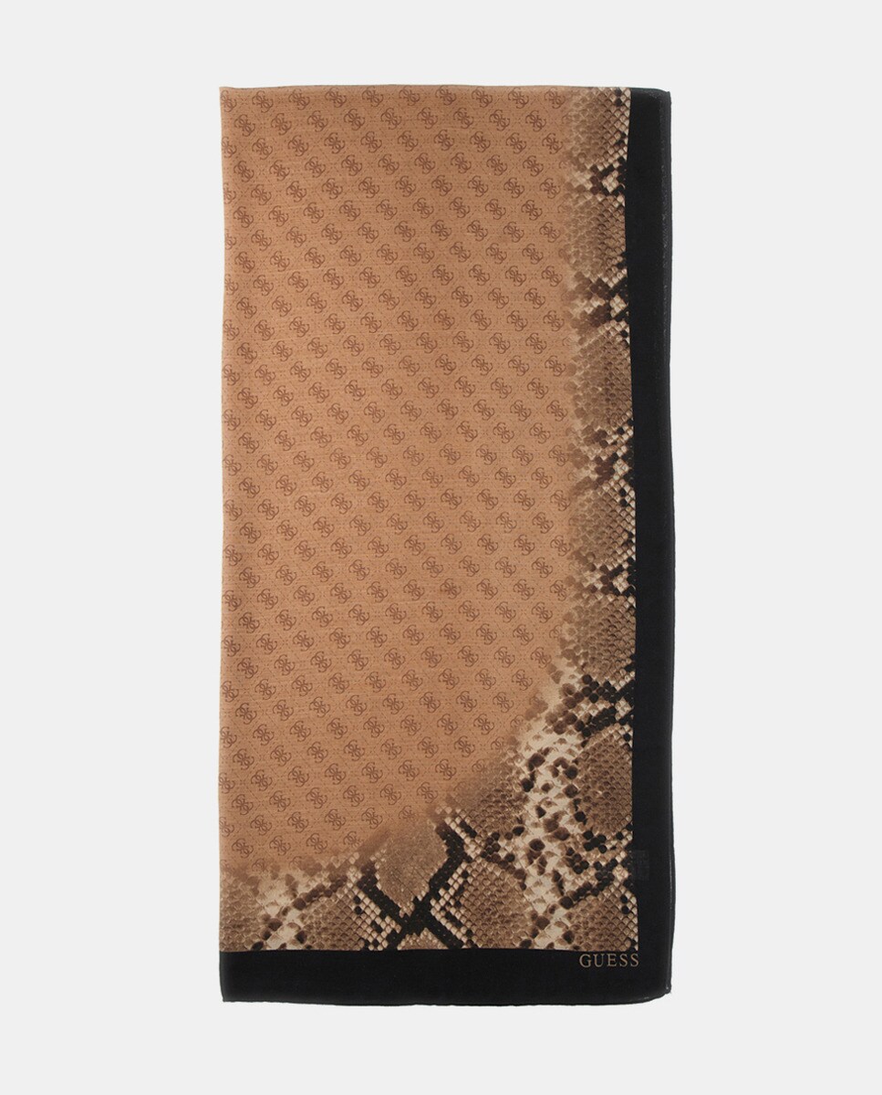 Foulard à imprimé varié