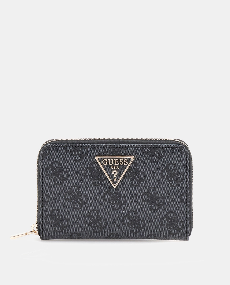 Pochette moyenne à imprimé logos