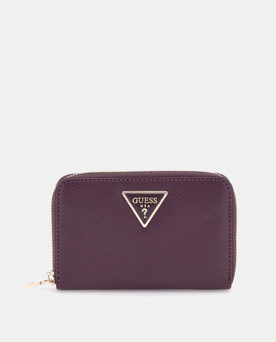 Pochette moyenne avec plaque en métal