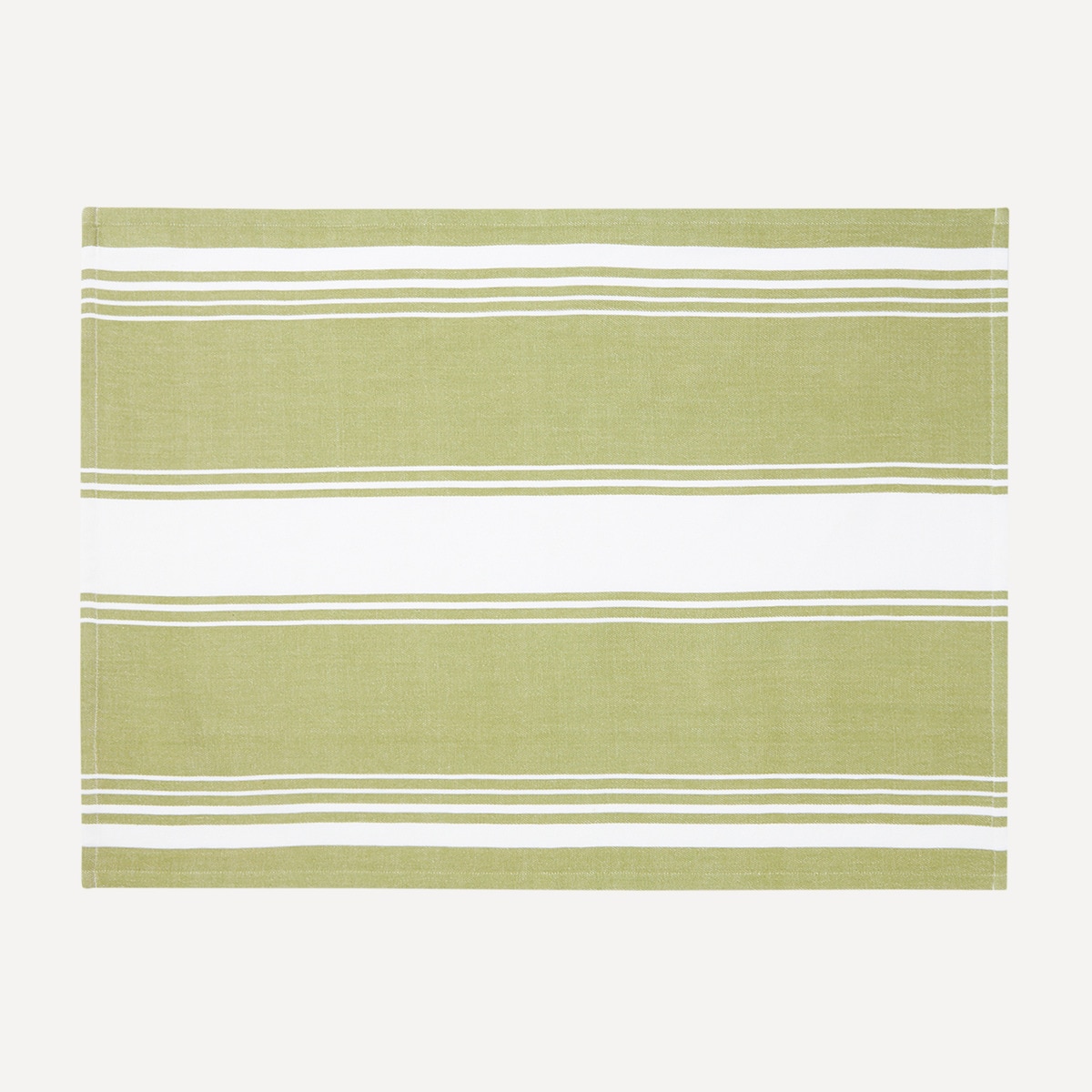 Conjunto de 2 Panos de Cozinha de Algodão Kitsail Verde-3