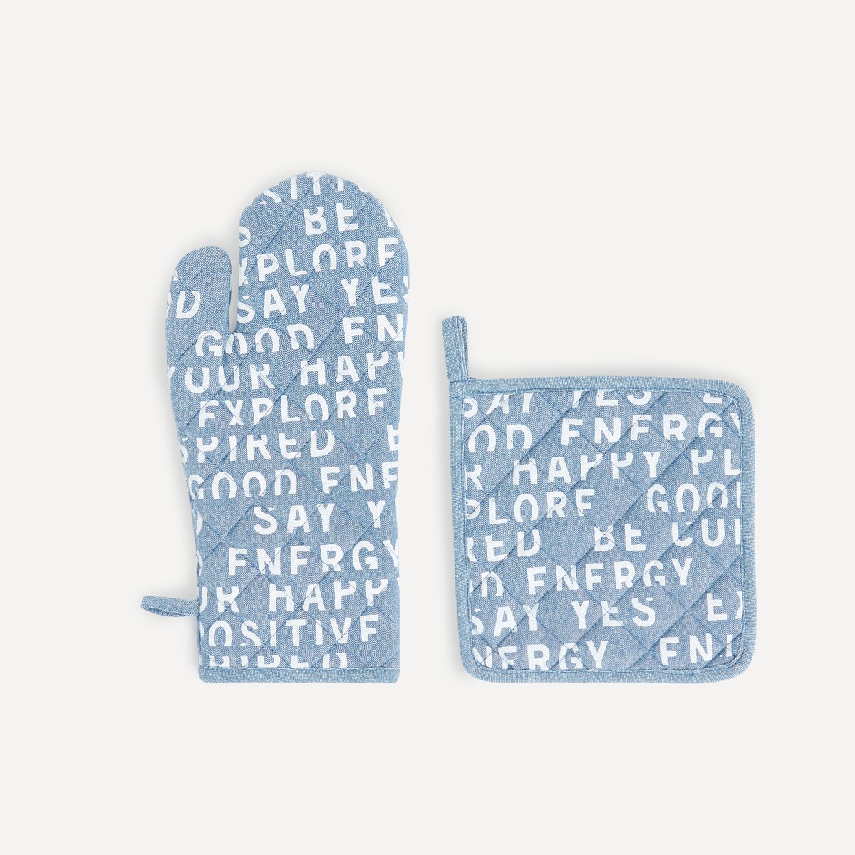 Ensemble gant de cuisine et manique Enjoy