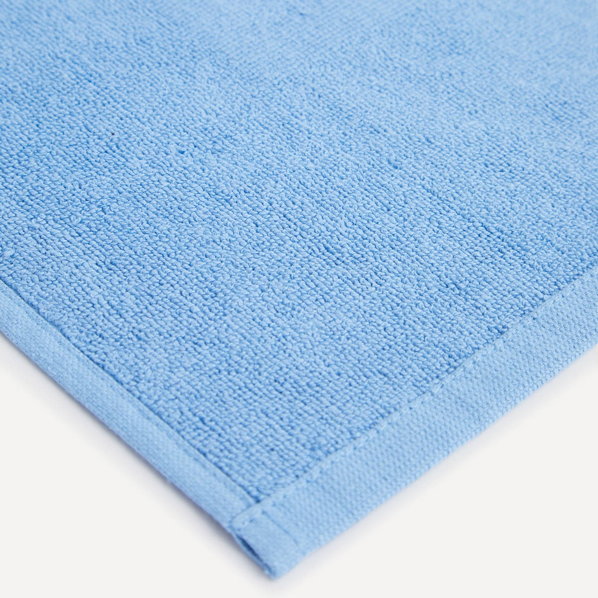 Tapete de banho de algodão Basic O Nosso Melhor Preço Azul-3