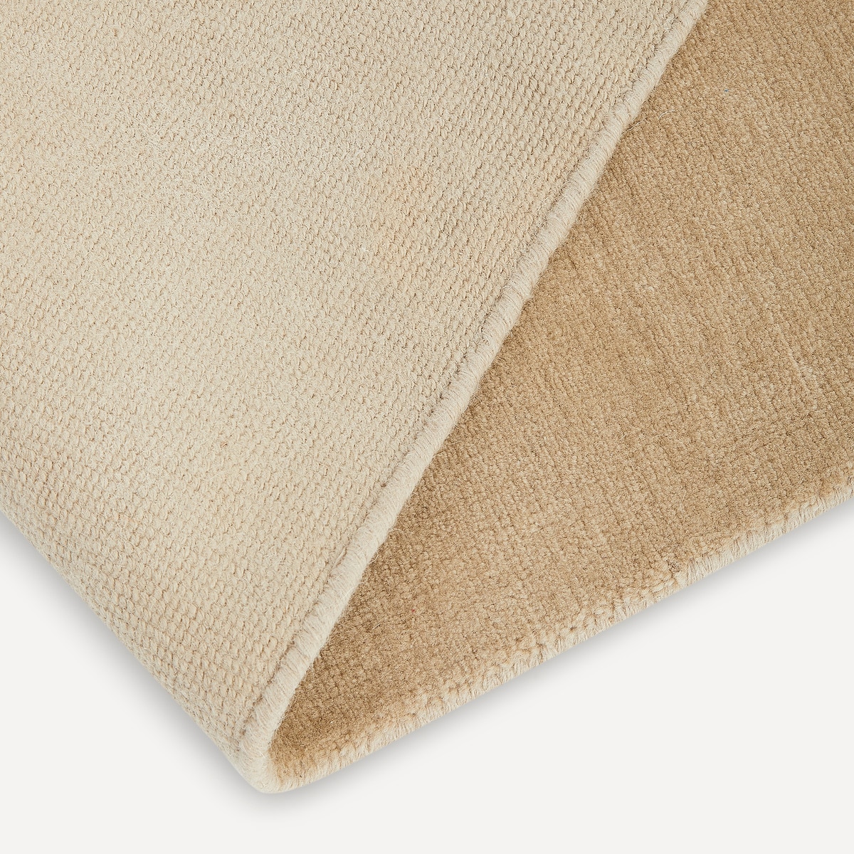 Tapete Feito à Mão Leck Bege-4