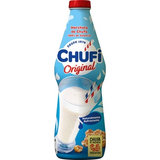 horchata de chufa Original DOP Chufa de Valencia Sin Lactosa Sin Gluten botella 1 l - Chufi