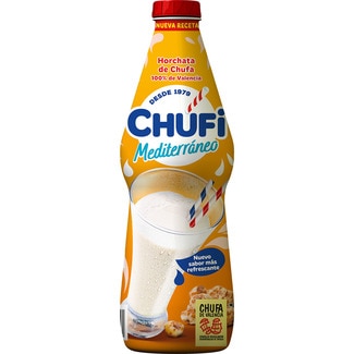 horchara de chufa Mediterráneo DOP Chufa de Valencia Sin Lactosa Sin Gluten botella 1 l - Chufi