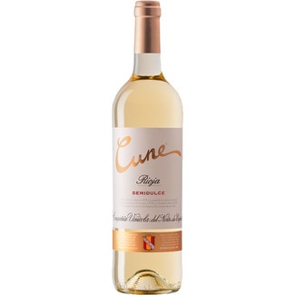 vino blanco semidulce DOCa Rioja botella 75 cl - Cune