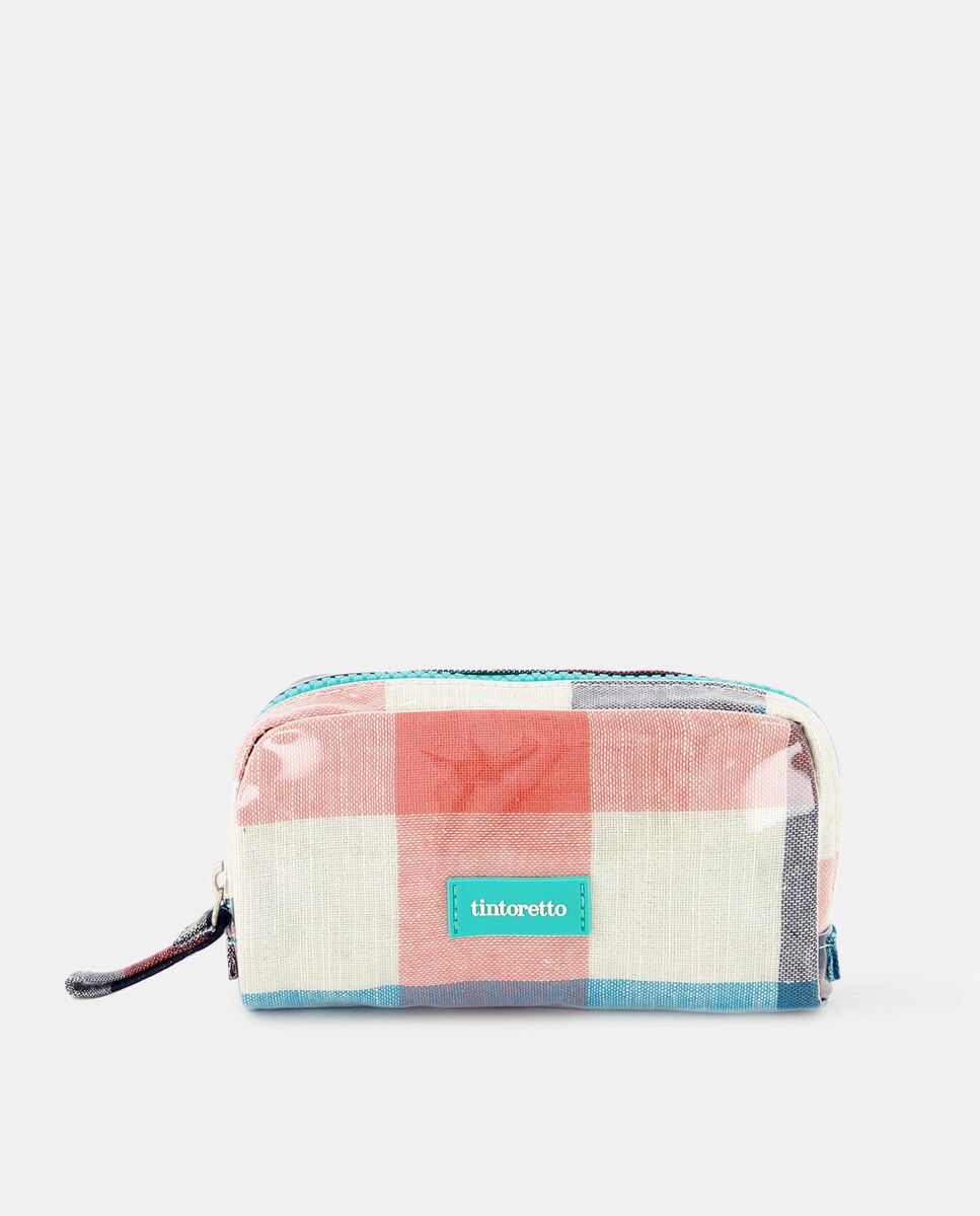 Petite trousse à carreaux